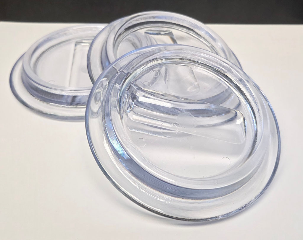 Featured image for “Set of 3 or 4 Caster Cups – Lucite or Wood”